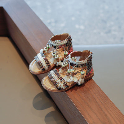 Sandalias de Playa Retro con Suela Blanda para Niños - Image 16