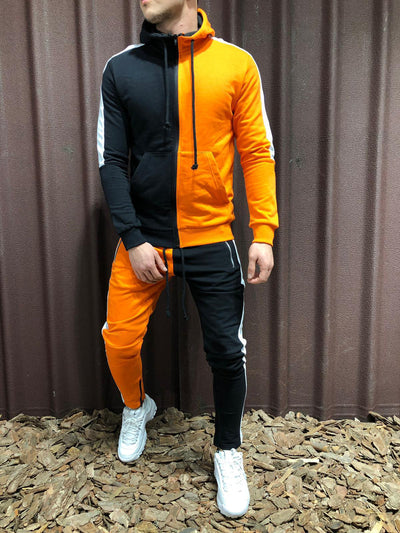 Conjunto Deportivo de Dos Piezas con Capucha y Contraste - Image 37