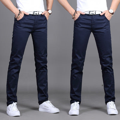 Pantalones Casuales de Corte Recto para Hombre - Image 21