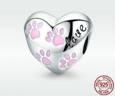 Dije de Plata S925 con Huella de Mascota Personalizada - Image 8