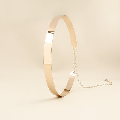 Cinturón Metálico con Lentejuelas y Espejo - Accesorio de Moda Exagerado - Image 14