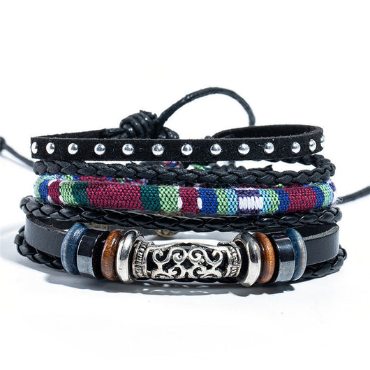 Pulsera Étnica Artesanal Multicapa - Image 10