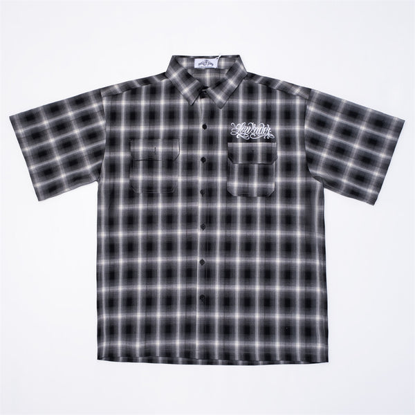 Camisa de Cuadros Manga Corta para Hombre