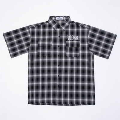 Camisa de Cuadros Manga Corta para Hombre