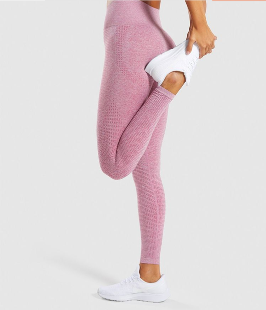 Pantalones Deportivos Cintura Alta Sin Costuras con Levantamiento Push-up para Yoga y Running - Image 11