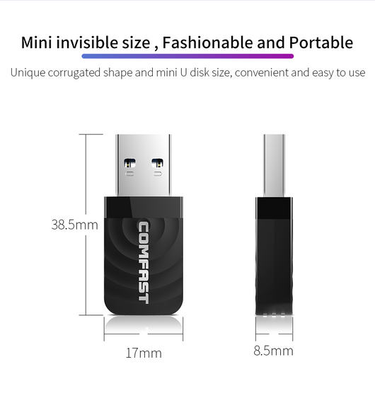 Adaptador WiFi Portátil de Alta Velocidad - Image 6