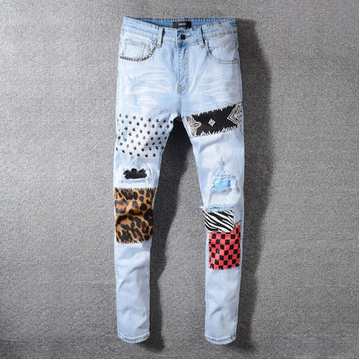 Jeans Rotos con Parches - Estilo Urban Moderno - Image 5