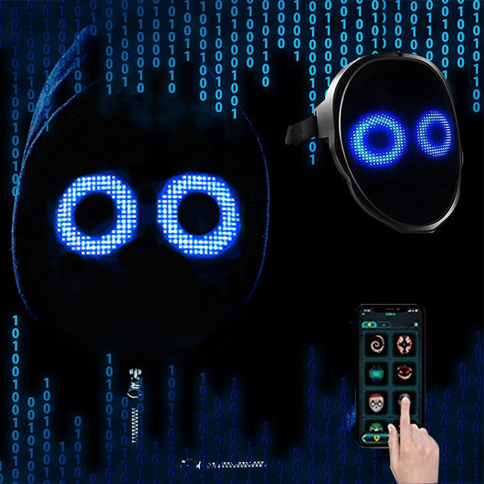 Máscara LED Luminosa Facial con Cambio de Color para Fiestas y Eventos - Image 4