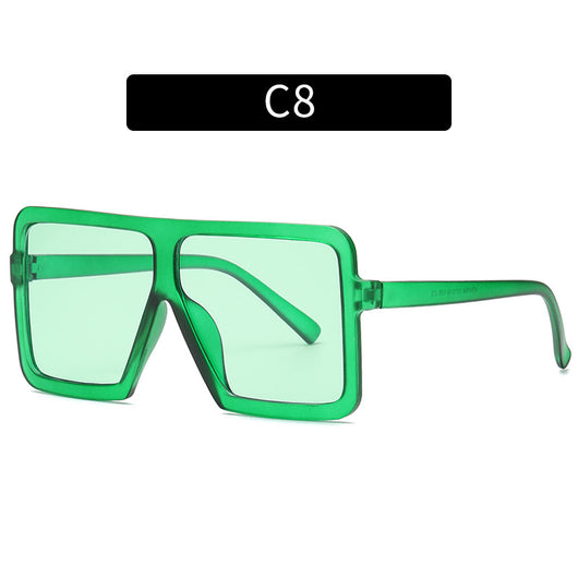 Gafas de Sol Cuadradas Marco Grande - Protección y Estilo - Image 9