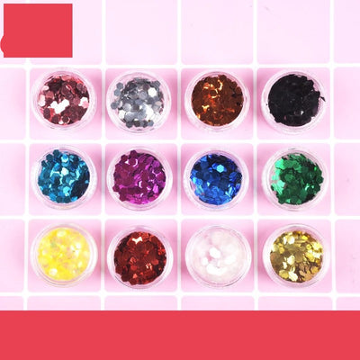 Set de Purpurina DIY 12 Colores Brillantes - Image 2