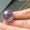 Nebula Galaxy Double Sided Pendant Necklace 13 Estilo