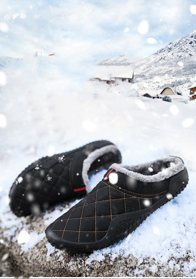 Pantuflas Térmicas de Algodón para Hombre con Suela Gruesa - Image 3