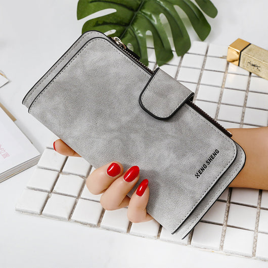 Cartera Larga Coreana de Diseño Moderno - Image 14
