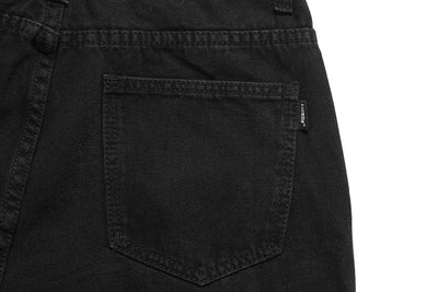 Shorts de Mezclilla Rotos Rectos para Hombre - Image 4