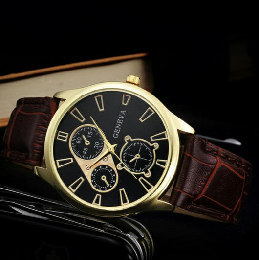 Reloj Pulsera Geneva Ejecutivo con Correa - Estilo Casual Profesional - Image 2