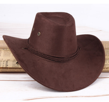 Sombrero Vaquero Western para Hombre - Protección Solar para Aventuras al Aire Libre