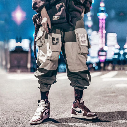 Pantalones Overol Holgados Estilo Japonés para Hombre - Talla Grande - Image 6
