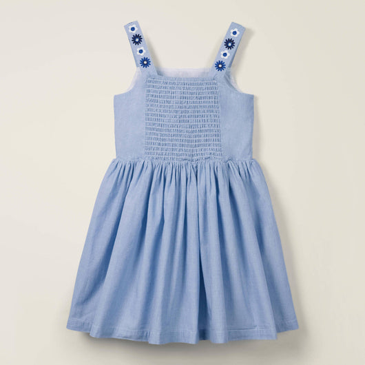 Vestido Infantil Tejido con Bordados Delicados - Image 3