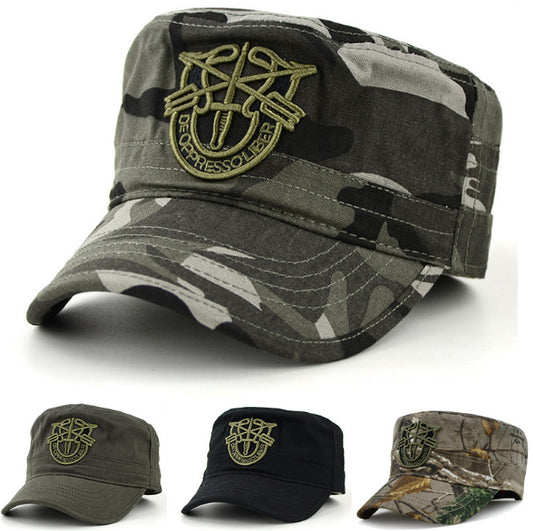 Gorra Táctica Camuflaje Militar de Ala Plana