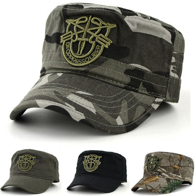 Gorra Táctica Camuflaje Militar de Ala Plana