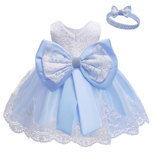 Vestido de Encaje con Falda Voluminosa - Image 30