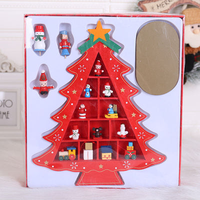 Adornos Navideños de Madera - Escenas Creativas para Árbol - Image 3