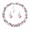 Conjunto de Collar y Aretes Elegancia Versátil para Mujer