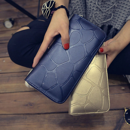 Cartera de Piedra PU - Diseño Minimalista y Duradero - Image 3
