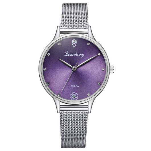 Reloj de Pulsera Verde con Escala de Diamantes - Cuarzo de Diseño Premium - Image 10