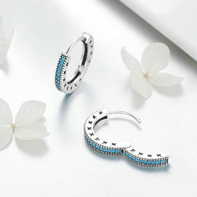 Aretes de Plata Esterlina Little Sparkle S925 - Image 4