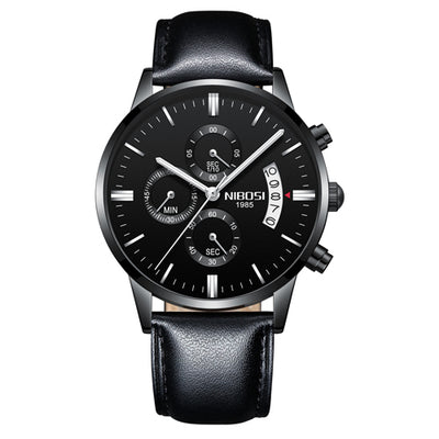 Reloj Cronógrafo Deportivo de Acero Inoxidable Dorado para Hombre - Image 12