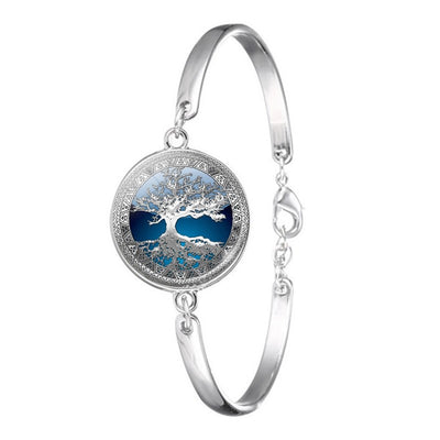 Pulsera Árbol de la Vida con Gema del Tiempo - Image 4