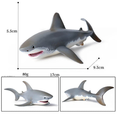 Juguete Modelo Realista de Tiburón Blanco para Niños - Image 12