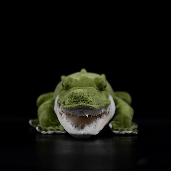 Muñeco Peluche Verde Realista - Juguete Suave y Adorable