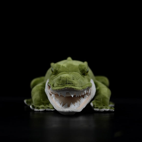 Muñeco Peluche Verde Realista - Juguete Suave y Adorable