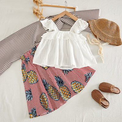 Conjunto de Falda y Chaleco Ejecutivo