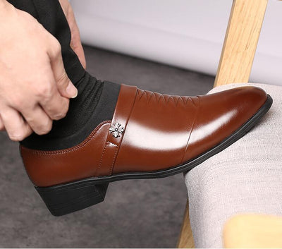 Zapatos de Cuero Formal para Hombre - Estilo Ejecutivo Profesional - Image 5