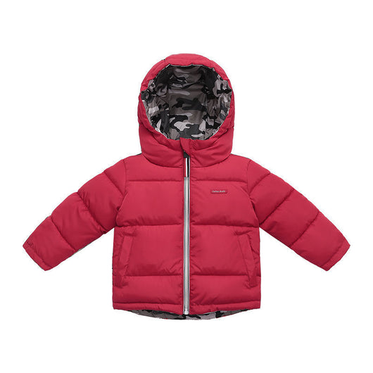 Abrigos de Invierno Acolchados Reversibles para Niños - Image 3