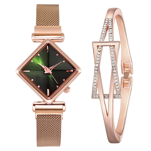 Pulsera de Reloj con Diamantes - Image 15