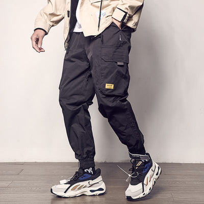 Pantalones cargo sueltos con cierres ajustables