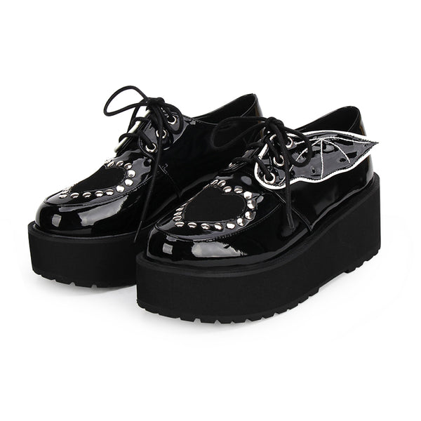 Zapatos Plataforma para Mujer con Alas