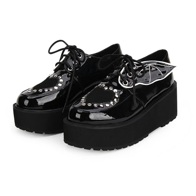 Zapatos Plataforma para Mujer con Alas