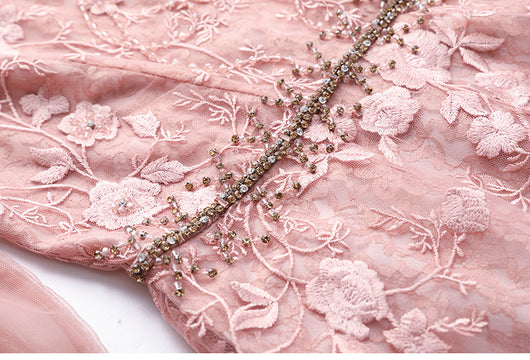 Vestido Largo Elegante con Detalles de Diamantes para Ocasiones Especiales - Image 16