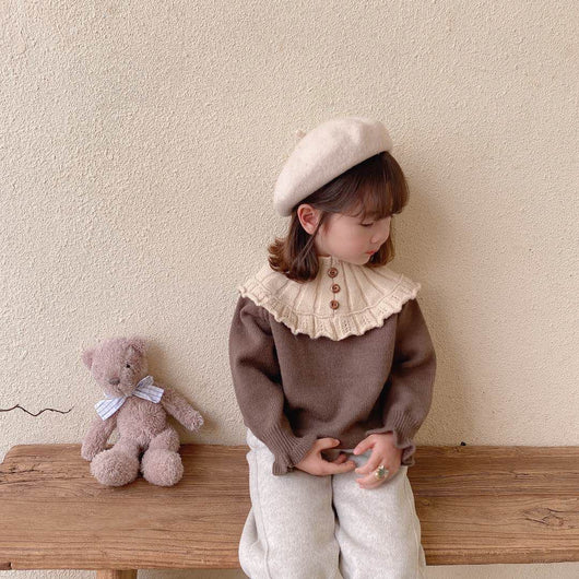 Suéter Grueso Tejido para Niñas - Pullover Cálido Otoño e Invierno - Image 7
