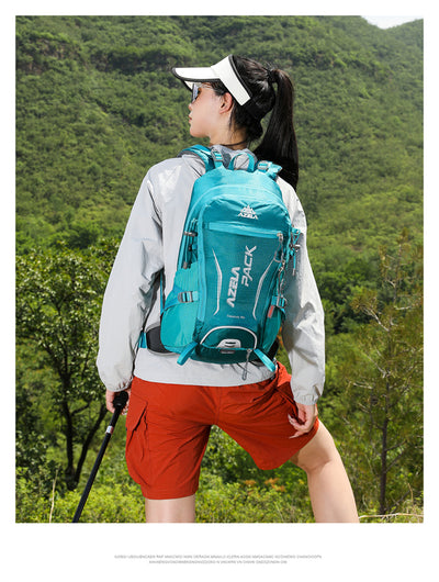 Mochila de Senderismo AZELA 30L Naranja - Resistente para Trekking y Montañismo - Image 39