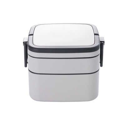 Lonchera Bento Portátil de Doble Compartimento con Tapa - Image 12
