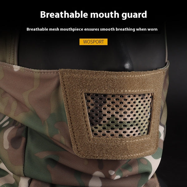 Casco Táctico de Camuflaje WoSporT Knight