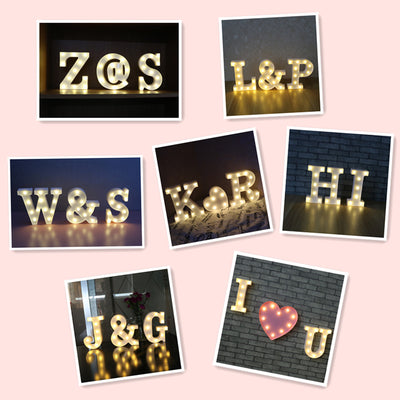 Letrero LED Luminoso Alfabeto 26 Letras - Lámpara Decorativa de Neón - Image 11