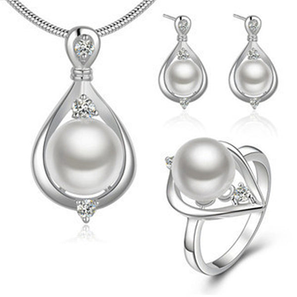 Juego de Joyas de Plata con Perla de Agua Dulce para Mujer - Image 20
