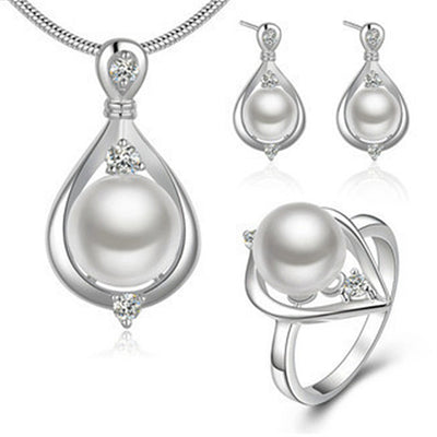 Juego de Joyas de Plata con Perla de Agua Dulce para Mujer - Image 20